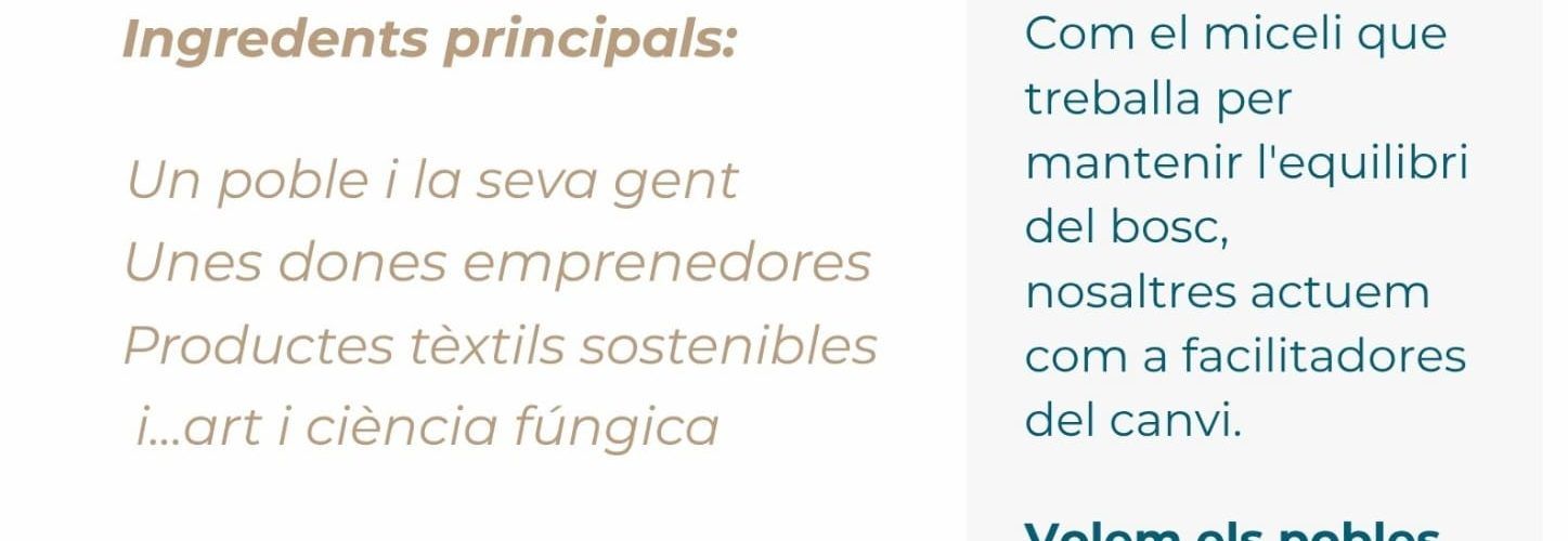 Portell busca dones emprenedores per recuperar el lideratge en la indústria tèxtil amb perspectiva de gènere i ecosocial