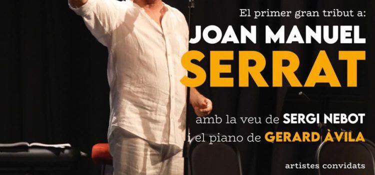 “Hoy puede ser un gran día”: Benicarló ret homenatge a Serrat amb un concert molt especial