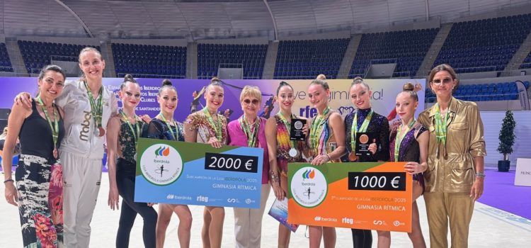 El Club Mabel hace historia en la Final de la Liga Iberdrola de Gimnasia Rítmica