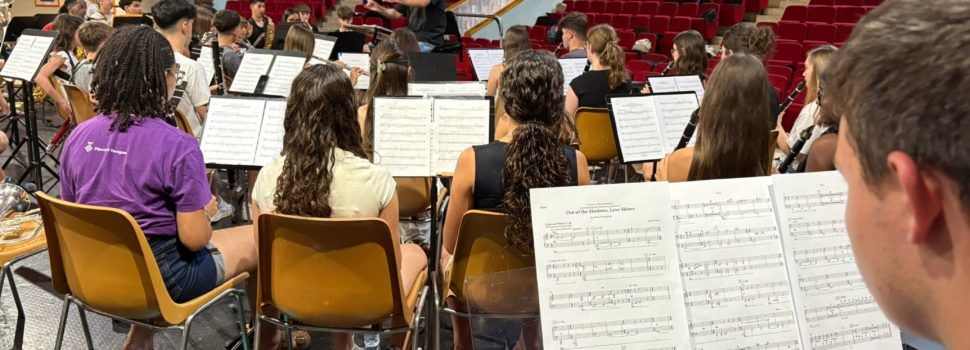 La Banda Simfònica de la Diputació de Tarragona clourà la seva estada pedagògica amb concerts a Alcanar i a l’Hospitalet de l’Infant