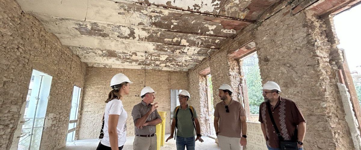 Comencen les obres de consolidació de l’antic convent de les monges d’Amposta per ubicar-hi Esardi