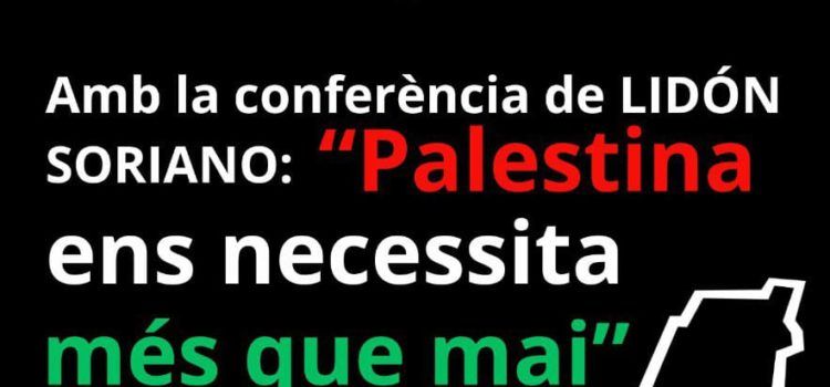 Nou acte solidari per Palestina, el 24 d’agost
