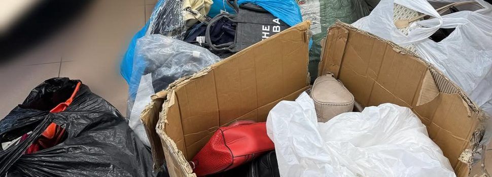 La Policia Local incauta més de 290 articles presumptament falsificats al mercadet del dijous