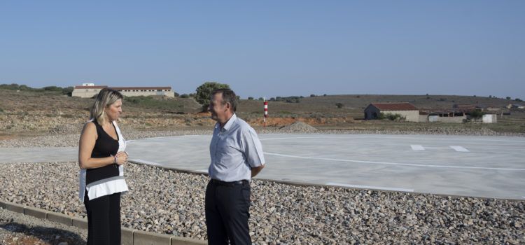 La Diputació de Castelló reforça l’atenció d’emergències amb tres noves helisuperfícies a La Jana, Torás i Torre d’en Besora