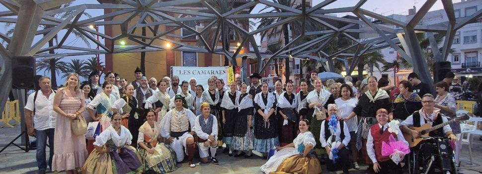 Intercanvi folklòric entre el grup de danses “L’ Arenilla” de Borriana i “Les Camaraes” de Vinaròs