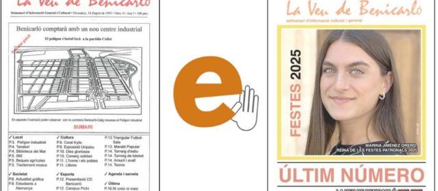 La Veu de Benicarló: fi a trenta anys de premsa escrita en valencià