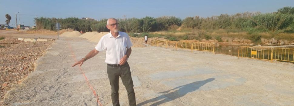 Benicarló inicia l’adequació d’un pas provisional per connectar la Mar Xica amb la zona nord