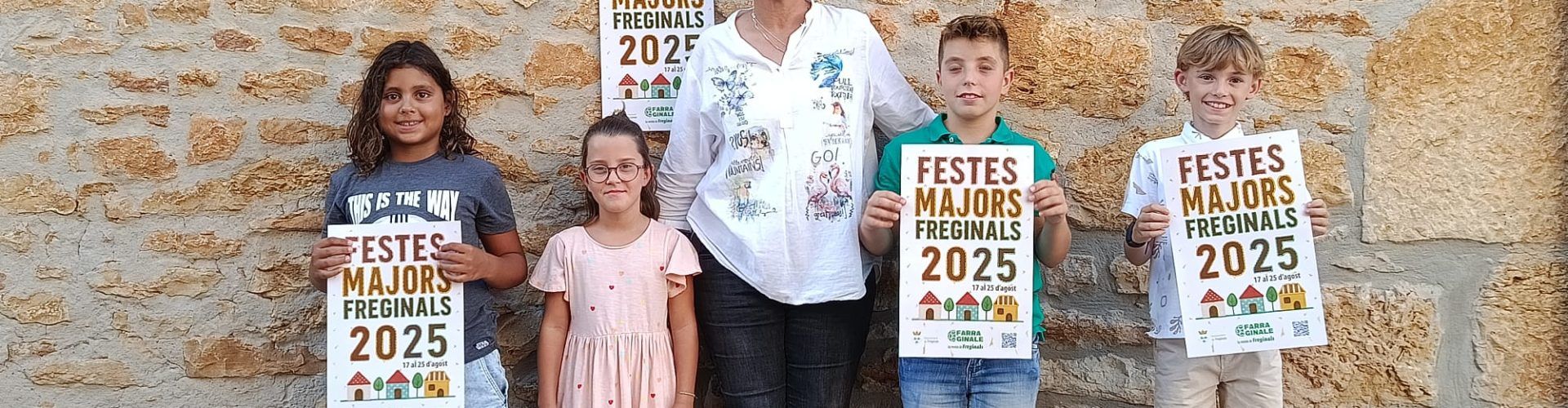 Freginals presenta el primer cartell de les Festes Majors 2025 amb la col·laboració de l’Anuari FARRAGINALE