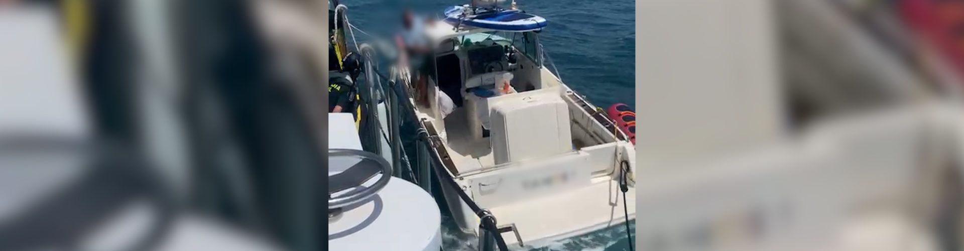 La Guardia Civil rescata a ocho tripulantes de una embarcación de recreo con riesgo de hundimiento frente a la costa de Benicarló