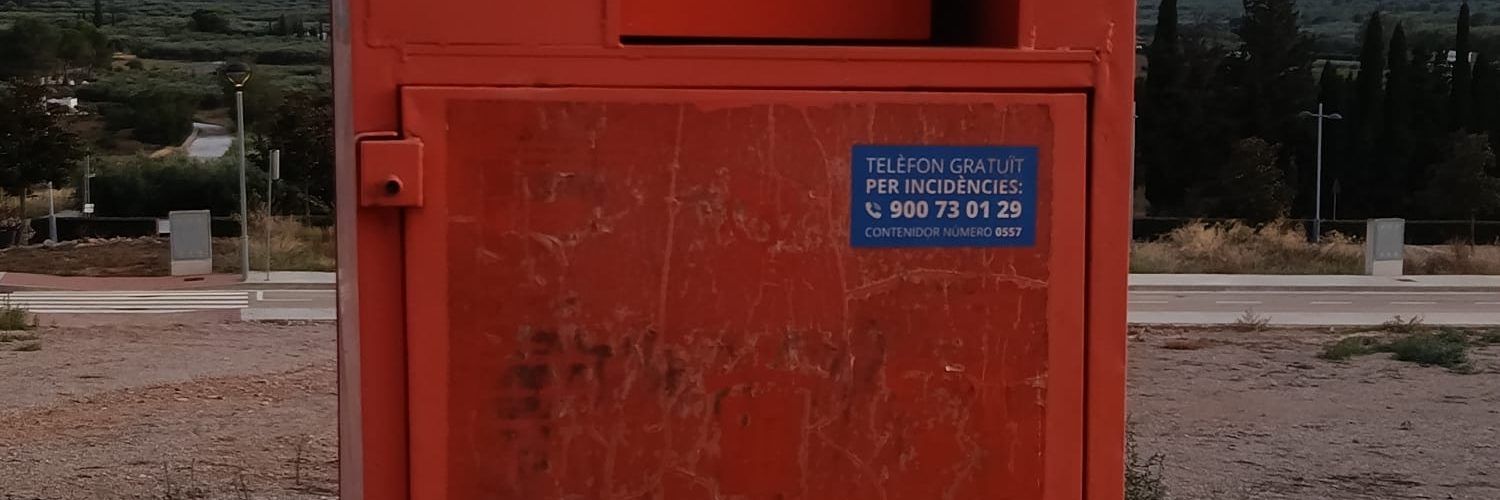 Freginals recull 887 kg de roba de segona mà gràcies al projecte tèxtil de Formació i Treball