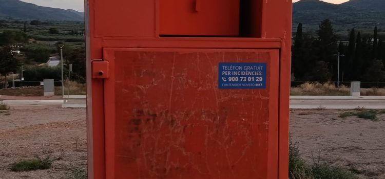Freginals recull 887 kg de roba de segona mà gràcies al projecte tèxtil de Formació i Treball