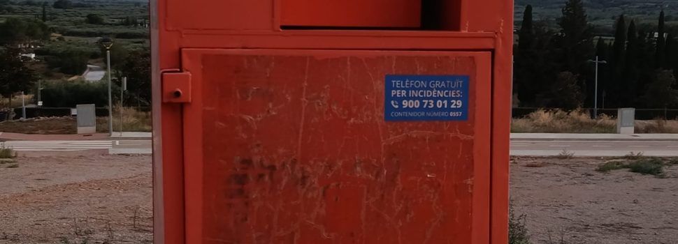 Freginals recull 887 kg de roba de segona mà gràcies al projecte tèxtil de Formació i Treball