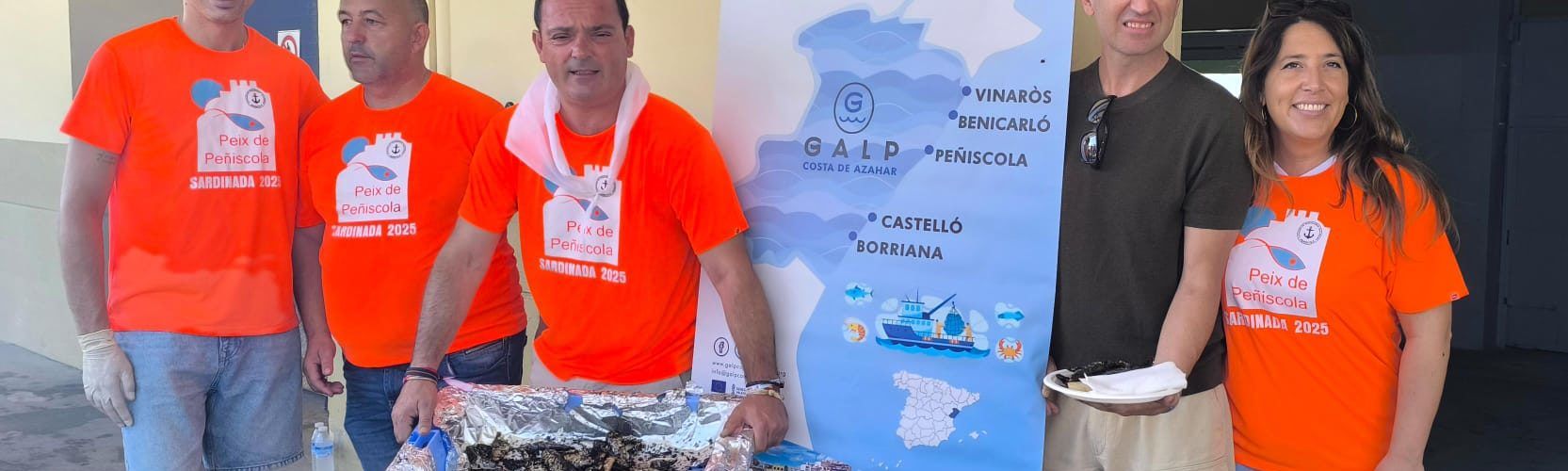 Sardinada popular en las Patronales de Peñíscola