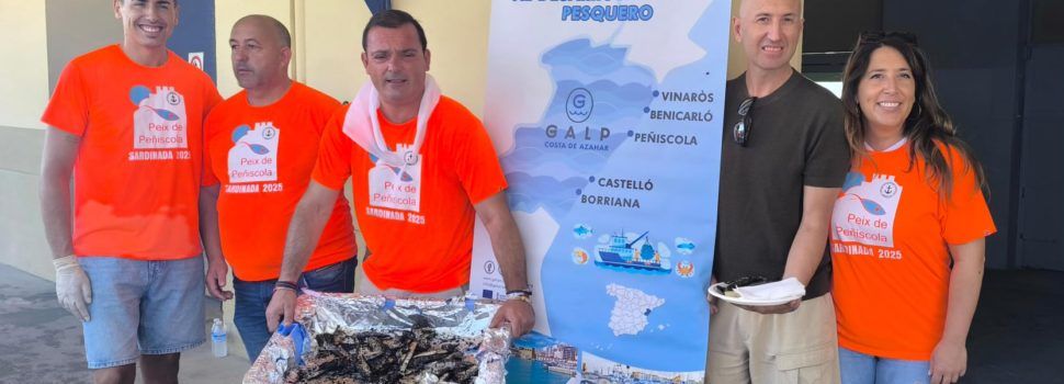 Sardinada popular en las Patronales de Peñíscola