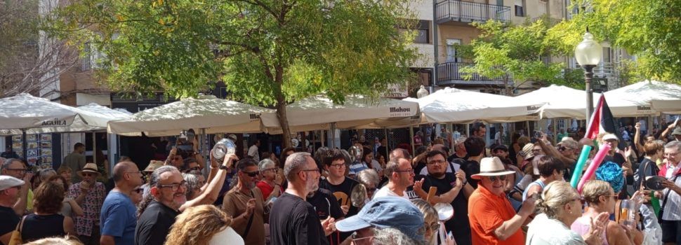 Cassolada per Palestina, organitzat pel  Grup de suport a Palestina de Vinaròs