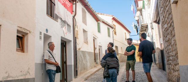 Finalitza la rehabilitació de dues vivendes al carrer el Sol de Morella
