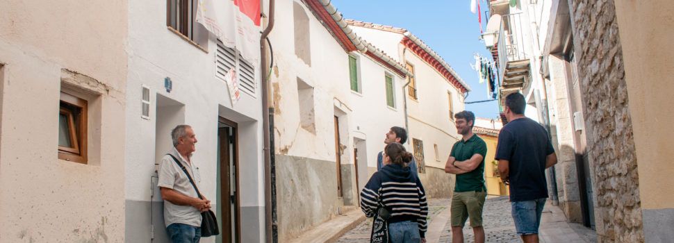Finalitza la rehabilitació de dues vivendes al carrer el Sol de Morella