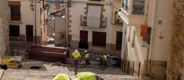 El taller d’ocupació comença la reparació de les costes de Morella