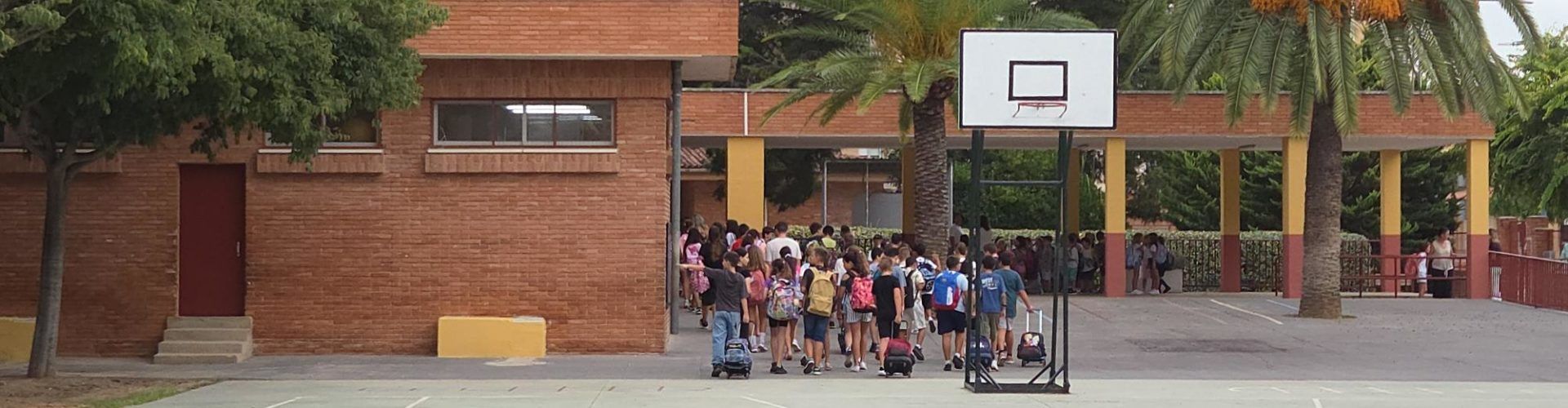 Fotos i vídeo de la tornada al col·le a l’avinguda de la Llibertat