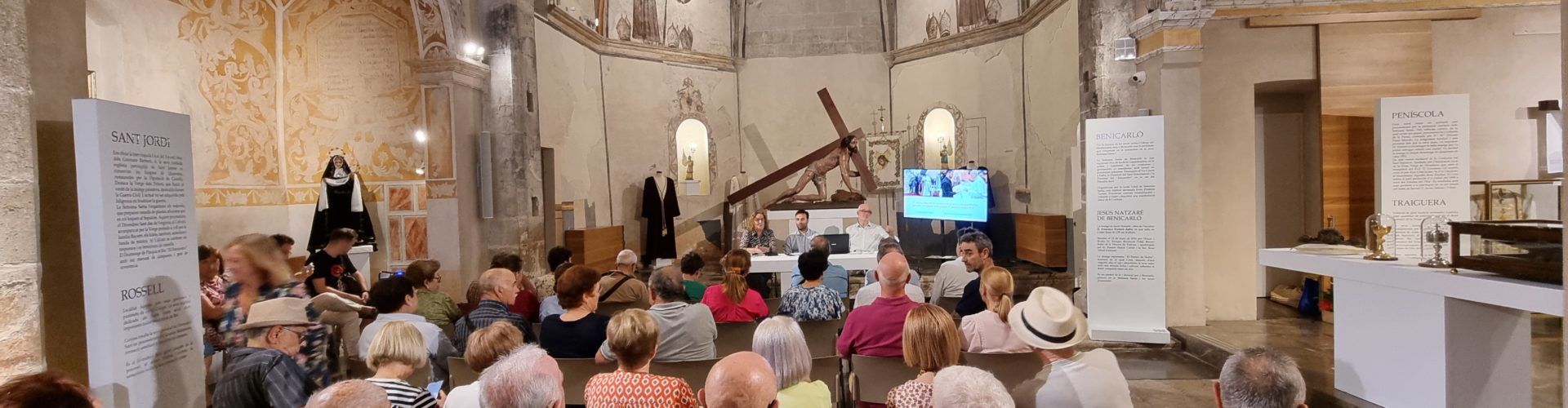 El papel del Vaticano ante los conflictos actuales, por David Meseguer en la exposición “Herència Sagrada”