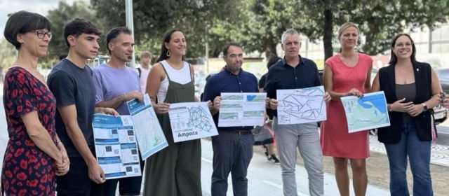 Amposta presenta “Metrominut”, un mapa per fomentar la mobilitat sostenible