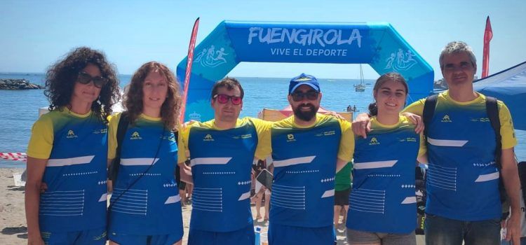 El CN Benicarló participa en la Travessia Maria de Valdés a Fuengirola
