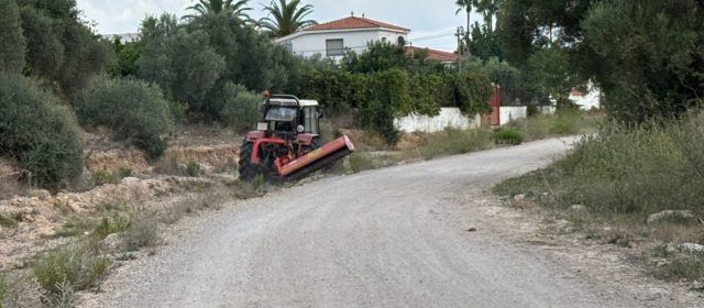 L’Ajuntament executa els treballs de neteja dels barrancs i rieres