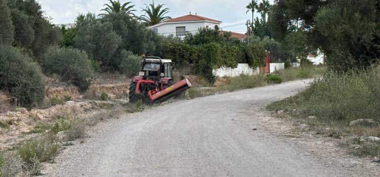 L’Ajuntament executa els treballs de neteja dels barrancs i rieres