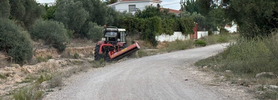 L’Ajuntament executa els treballs de neteja dels barrancs i rieres
