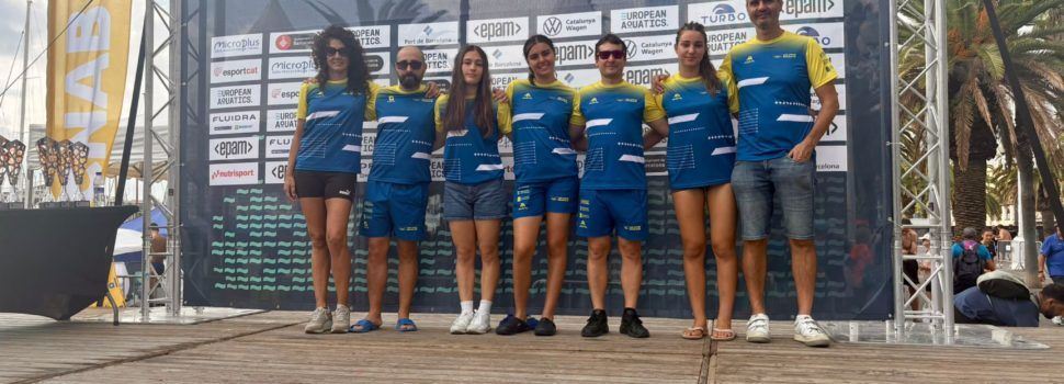 El Club Natació Benicarló participa a Barcelona amb 7 nedadors en la històrica Travessia al Port