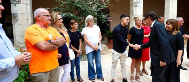 Salvador Illa visita l’Ajuntament d’Ulldecona