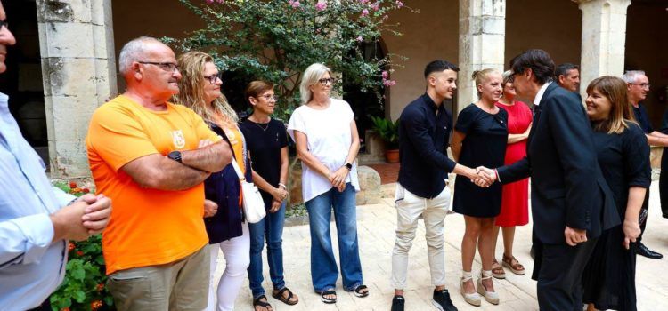 Salvador Illa visita l’Ajuntament d’Ulldecona