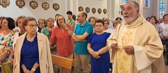 Emotiva missa per acomiadar Mossèn Cristòbal