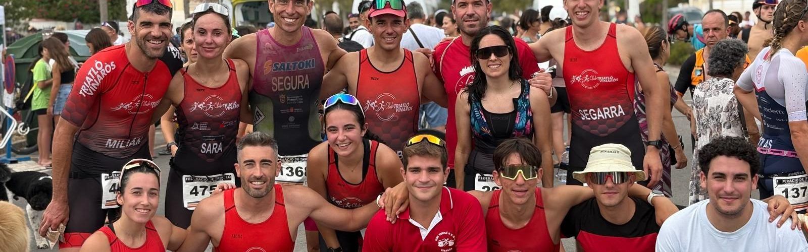 Molt bons resultats del Club Triatló Vinaròs en el Campionat autonòmic de triatló olímpic al Port de Sagunt