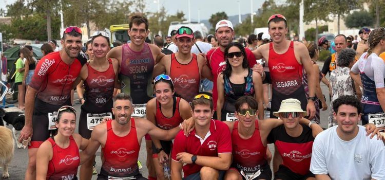 Molt bons resultats del Club Triatló Vinaròs en el Campionat autonòmic de triatló olímpic al Port de Sagunt