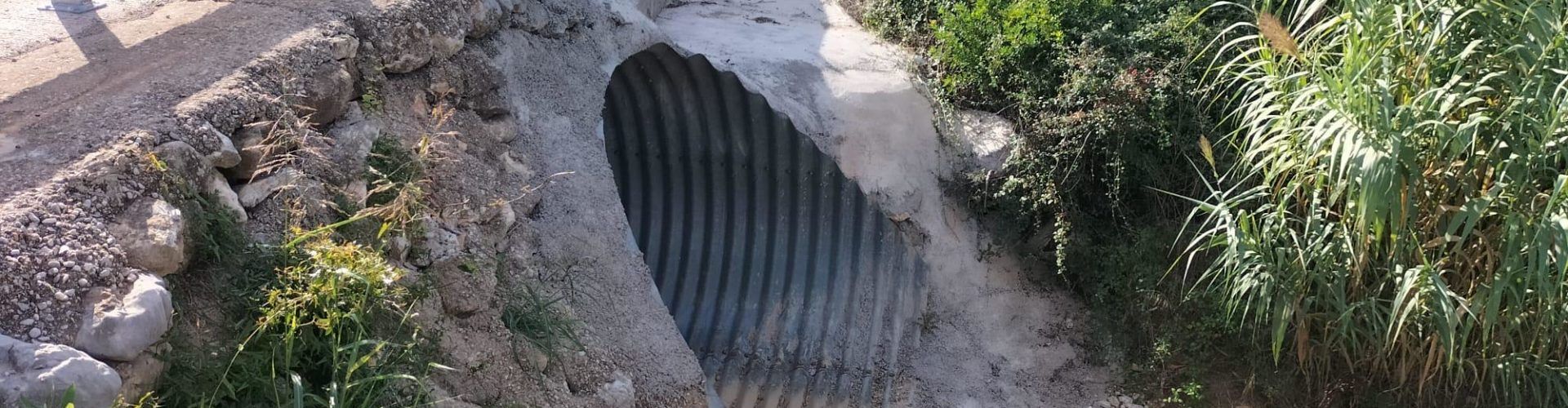 Finaliza la adecuación del puente del barranco de Pàndols del camino Vell de Benicarló