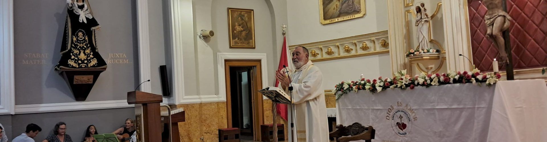 Missa de comiat de Mossèn Cristóbal Zurita amb xiquets i joves