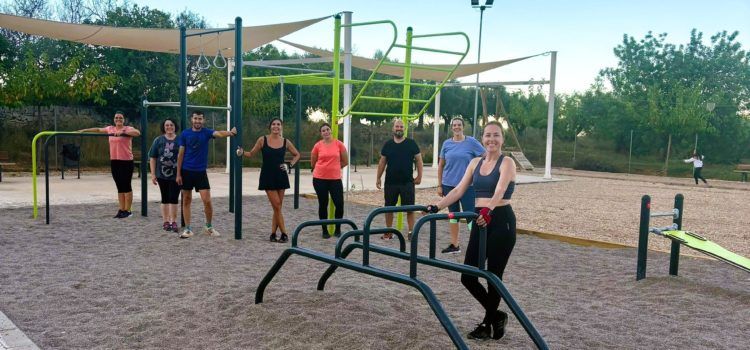 Canet lo Roig instal·la un parc de cal·listènia finançat pel Pla Impulsa de la Diputació de Castelló