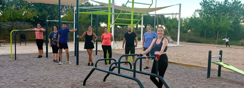 Canet lo Roig instal·la un parc de cal·listènia finançat pel Pla Impulsa de la Diputació de Castelló
