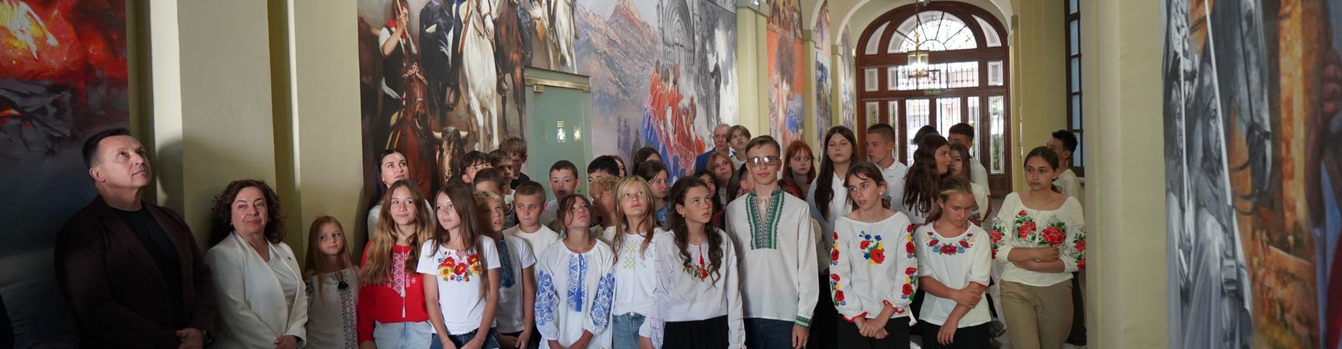 La Diputació rep 40 xiquets i xiquetes ucraïnesos de ‘Vacacions en Pau’ allotjats a Seidia de Benassal