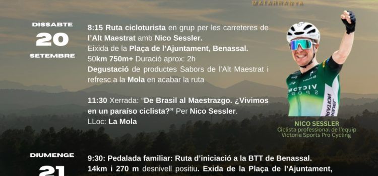 Benassal es consolida com a ciutat de ciclisme amb les Jornades de Cicloturisme de l’Alt Maestrat