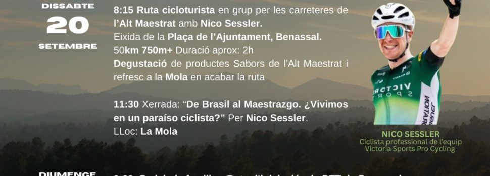 Benassal es consolida com a ciutat de ciclisme amb les Jornades de Cicloturisme de l’Alt Maestrat