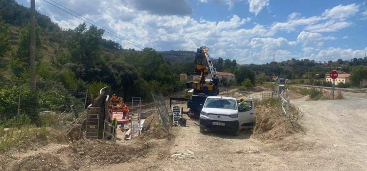 L’estat dels talussos pot provocar la paralització temporal de les obres de la N-232 a Morella