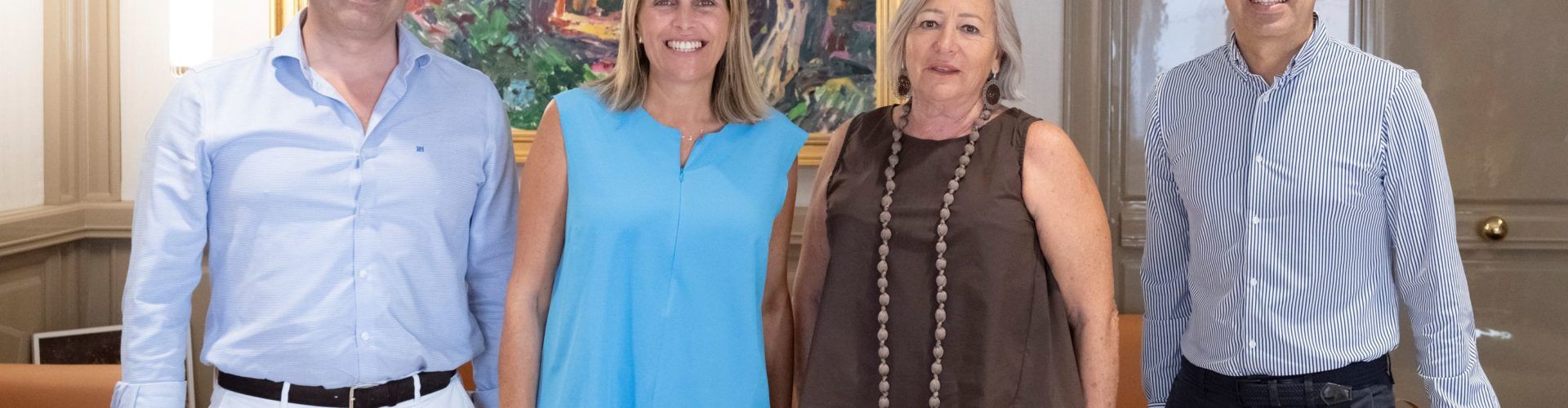 La presidenta de la Diputació de Castelló es reuneix amb l’alcaldessa i el vicealcalde de Vinaròs