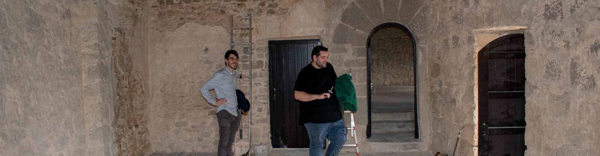 Finalitzen les obres de restauració d’edificis de la plaça d’armes del Castell de Morella