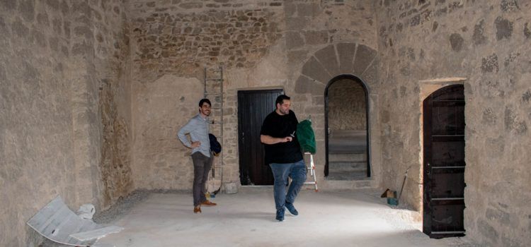 Finalitzen les obres de restauració d’edificis de la plaça d’armes del Castell de Morella