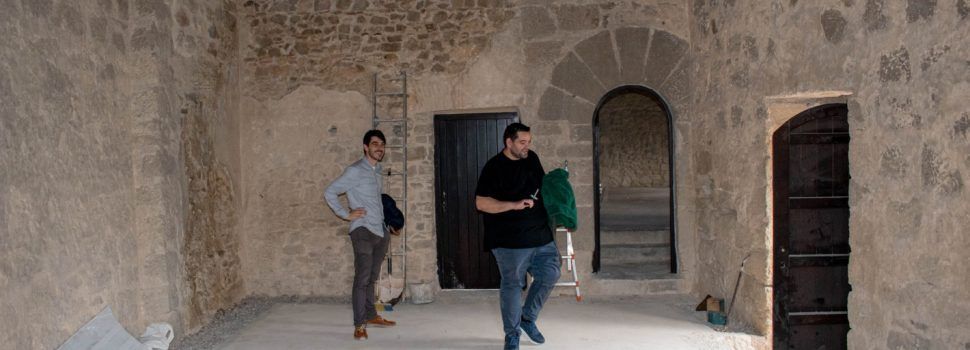 Finalitzen les obres de restauració d’edificis de la plaça d’armes del Castell de Morella