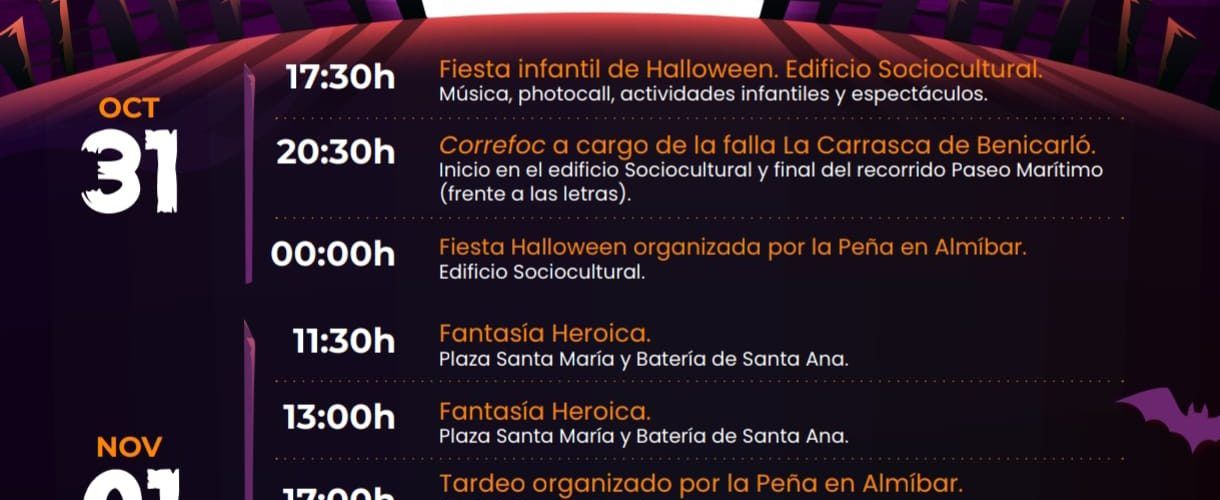 Peníscola prepara el seu particular Halloween