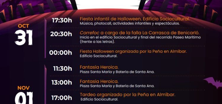 Peníscola prepara el seu particular Halloween