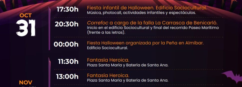 Peníscola prepara el seu particular Halloween